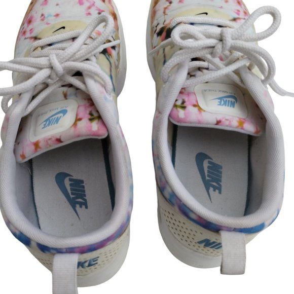 Nike Air Max Thea Cherry Blossoms Floral White Sneakers Women's 8.5 - 599408-102 - Picture 13 of 14